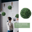 1pc Artificial Grass Ball Hanging Grass Ball Decor for Mall Home