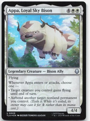 Appa, Loyal Sky Bison Avatar: The Last Airbender 9 NM Foil