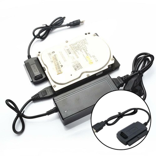 USB to IDE 2.0 Adapter Converter Cable For 2.5 3.5 NEW J9K Hard Drive JF4d T4K8 - Afbeelding 7 van 8