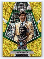 2023 Mosaic - Hall of Fame Joe Namath #272 GOLD Sparkle Prizm /24 🔥-READ-