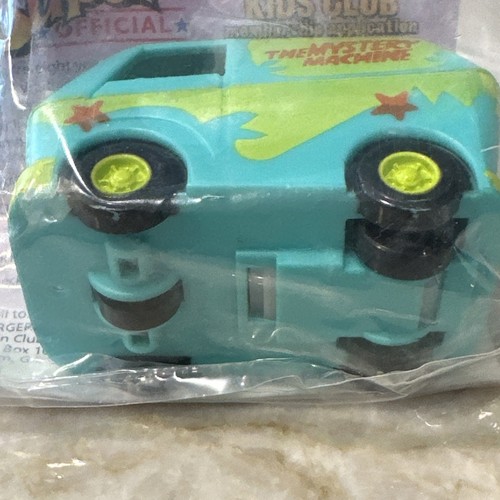 Vintage 1996 Scooby-Doo Mystery Machine Van Burger King giocattolo pasto per bambini SIGILLATO - Foto 5 di 5