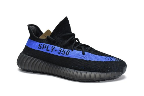 Adidas Yeezy 350 V2 "Dazzling Blue" Unisex Comfy Low-Top Fabric Running Shoes f - Picture 6 of 9