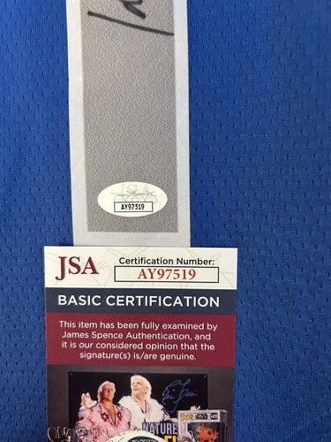 Klay Thompson Signed Dallas Mavericks Jersey Autographed JSA COA - Picture 3 of 4