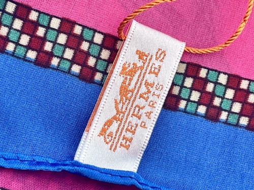 HERMES CHEVAUX CAROUSEL Equestrian Horse Pink,Yellow 100% Silk Scarf, New w/Tags - Picture 5 of 13