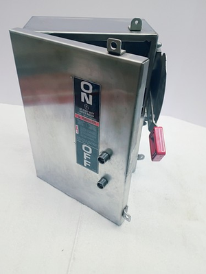 #ad #ad GE TH3361SS Fusible Safety Switch 30A 600V 3‑Pole NEMA Stainless 90 day RETURNS $399.00