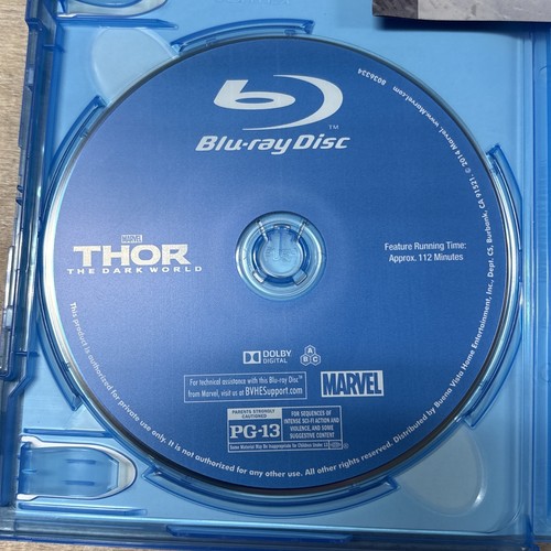 Thor The Dark World Blu-ray and Blu-ray 3D Combo Marvel Widescreen - Picture 6 of 15