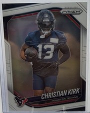 2025 Panini Prizm - Christian Kirk #3 White Prizm /35