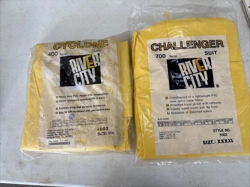 Outdoor Rain River City Challenger Suit 700 Series And 400 Series Both XL - product listing photo