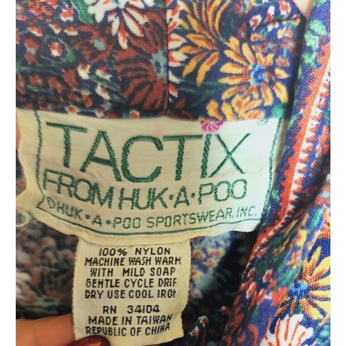 VTG 70s Huk A Poo Floral Maxi Dress Medium modest Prairie pussy bow cottage - Picture 5 of 6