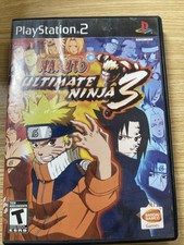 Naruto: Ultimate Ninja 3 (Sony PlayStation 2, 2008) CIB TESTED