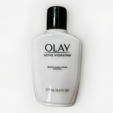 🌸 Vintage Olay Active Hydrating Beauty Fluid Lotion Original Formula 6oz RARE
