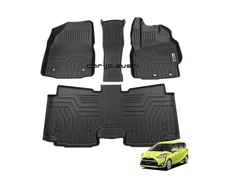 CRAFT WORKS 3D Waterproof Stain-Resistant Floor Mats for the 170 Series Sienta