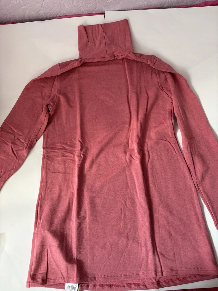 Robe Rose Sans Manches En Cachemire Terry Lane - Taille L - Neuve Avec étiquettes