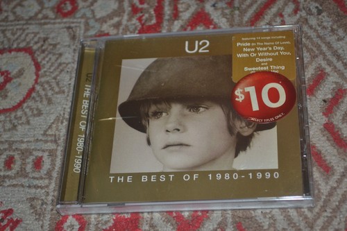 FACTORY SEALED U2 THE BEST OF 1980-1990 GREATEST HITS CD ISLAND 1998 ROCK MUSIC