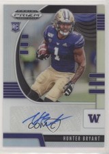 2020 Panini Prizm Draft Picks Rookies Silver Hunter Bryant #285 Auto 05l6