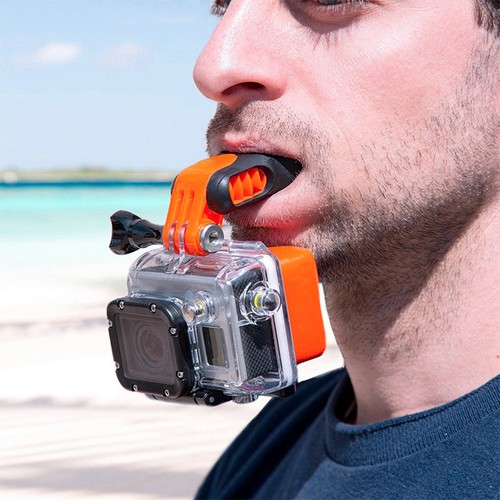 Mouth Mount Set Camera Accessory Connector Surfing Surf Braces For GoPro Hero5 S - Picture 7 of 11