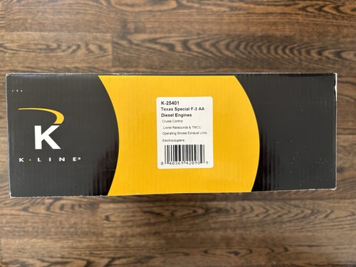 K-Line 25401 Texas Special F-3 AA Diesel Lionel Railsounds NIB! MINT! - Picture 4 of 7