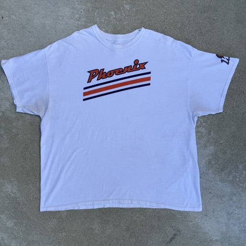 VINTAGE Phoenix Suns Men Shirt 2XL White Logo Adidas Steve Nash 13 Graphic Y2K 3 - Picture 1 of 7