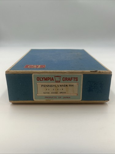Olympia Crafts Pennsylvania R.R. F3 2-6-0 No Paint Brass train - Picture 10 of 10