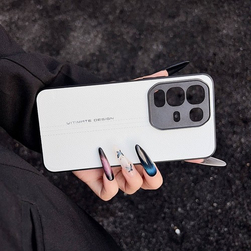 For Infinix Note 50 4G, Luxury Hybrid Leather Business Shell Cover Case - Picture 5 of 15