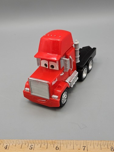 Disney Pixar Cars Mack Rusteze Truck Hauler Cab Only Red 95 Toy Plastic 2016 - Picture 5 of 9