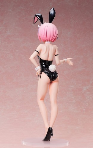 Re:ZERO Ram Bare Leg Bunny 2nd 1/4 Anime Figure PVC Statue B-style Freeing NIB - Picture 6 of 20