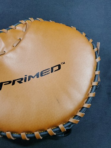 Guanto da baseball allenamento Primed Infield Pancake lancio destro ottime condizioni - Foto 5 di 5