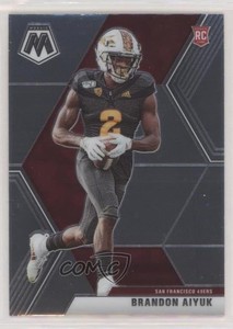 2020 Panini Mosaic Rookie Variations Brandon Aiyuk #210 Rookie RC