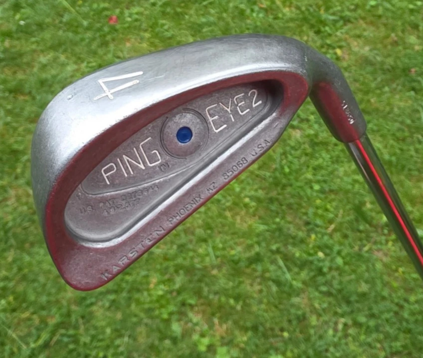 Ping Eye 2 Eisen 4 - Blue Dot (1° Up)- Stiff Flex - Guter Zustand - Schnäppchen