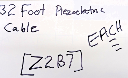 32 Ft. Kistler 5 Position Piezoelectric Sensor Cable 4761 [Z2B7] - Picture 8 of 8