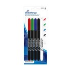 MediaRange Multimedia Marker Set with Eraser Pen Set of 5