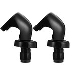 2Pcs Silicone Wine Stoppers for Sealing Beverage Bottles Acrylic Plug