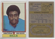 1974 Topps Ahmad Rashad #105 Rookie RC