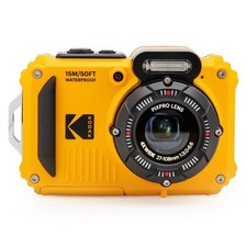 KODAK PIXPRO WPZ2 16MP Waterproof Digital Camera, 15m, 4X 2.7 Inch, Yellow