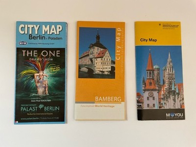 Maps Of Berlin  Munich Hamburg  Germany