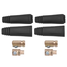 Welding Quick Coupler Connector Socket Plug Fittings For 1025mm Cable New