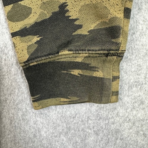 Carhartt Hoodie Boy Sz 5 Green Fleece Camouflage Pullover Casual Stretch Outdoor - Picture 7 of 7