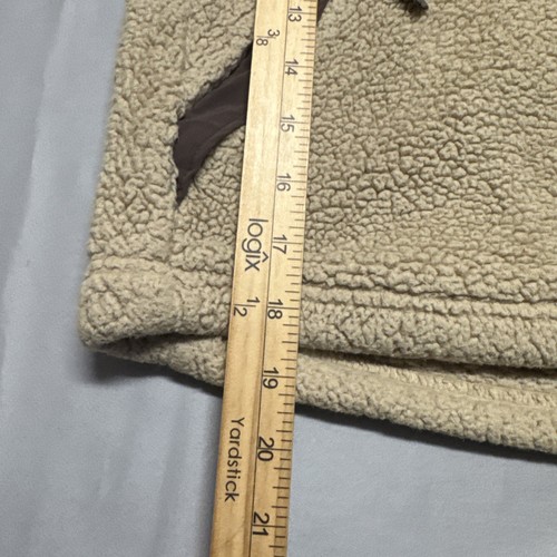 The North Face Boys Campshire Hoodie Pullover Fleece Sherpa Brown Small 7/8 - Picture 9 of 13