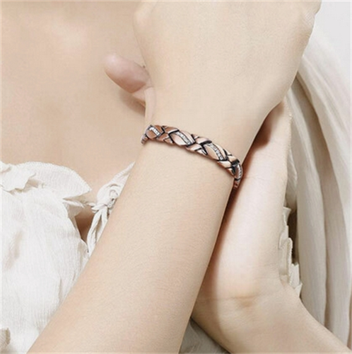 Magnetic pure copper adjustable bracelet with high quality magnet, handmade - Picture 14 of 21