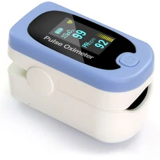 HealthSmart Pulse Oximeter That Displays Blood Oxygen Content and Pulse Rate