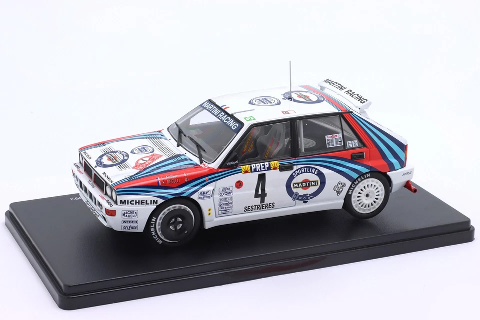 ALTAYA Lancia Delta HF Integrale #4 Sieger Rallye Monte Carlo 1992 Auriol, Occelli 1:24