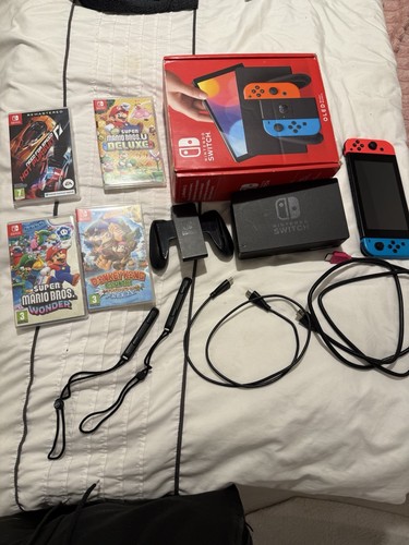 Nintendo Switch works perfectly Good extra cable for tv 5 Great Games - Picture 6 of 10