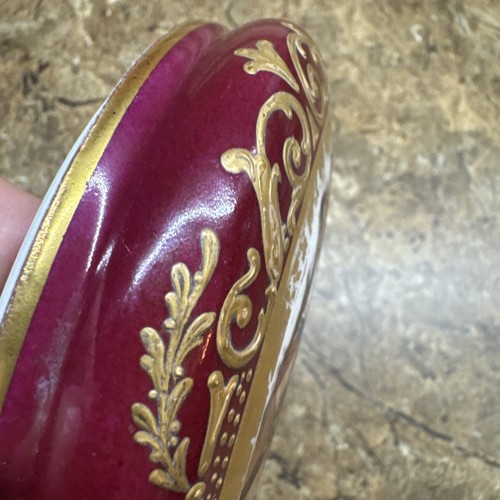 antique napoleon Porcelain Lid - Picture 13 of 14