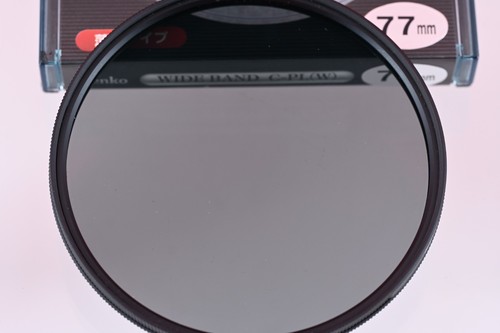 Kenko 77mm Screw-In Filter WIDE BAND C-PL(W)  [NEAR MINT] 1day Quick Shipping - Picture 2 of 6