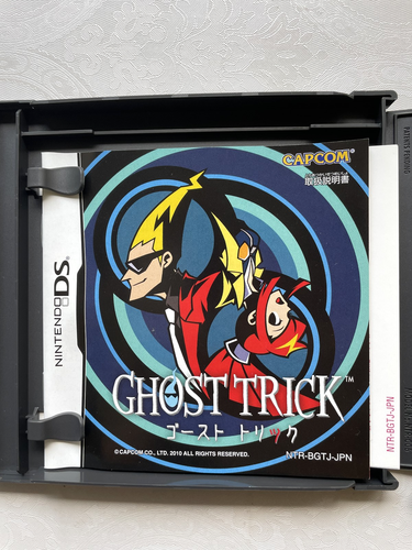 Ghost Trick Phantom Detective Nintendo DS Japan CAPCOM Mystery Game Complete B - Picture 4 of 5