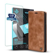 Handyhülle für Apple iPhone 15 Pro Max Klapp Magnet Smartphone Cover Displayglas