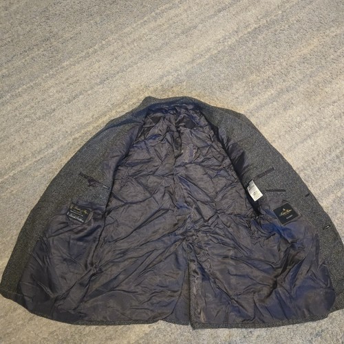Brooks Brothers Regent Wollblazer Lanificio di Pray Gr. 44R grau  - Bild 5 von 10