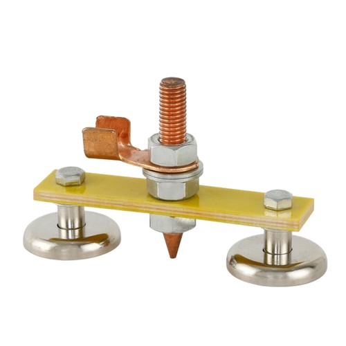 Clip de tierra soldado magnético soporte de metal soporte de cabeza magnético sin cola - * - Imagen 13 de 14