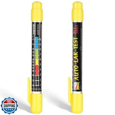 Relaxweex 2 Pcs Paint Thickness Gauge Precision Paint Coating Tester Magnetic