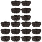 18 PCs Vogel Nest kreatives Harz Vogel Nest Ornament Microlandscape